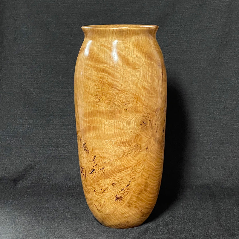 White Oak Burl Vase