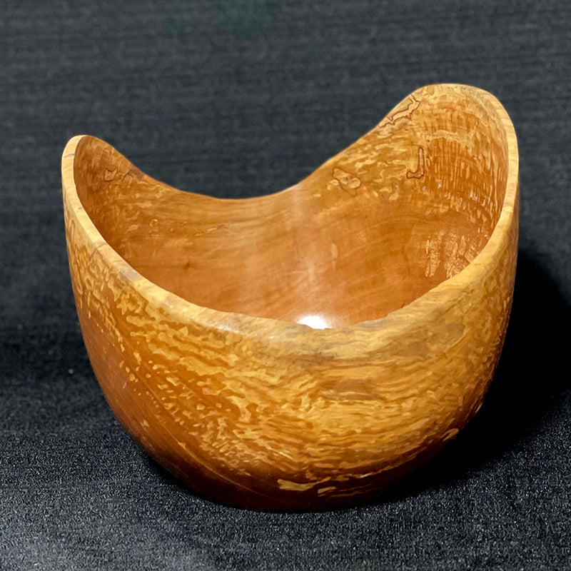 Unique Bradford Pear Bowl with Natural Edge