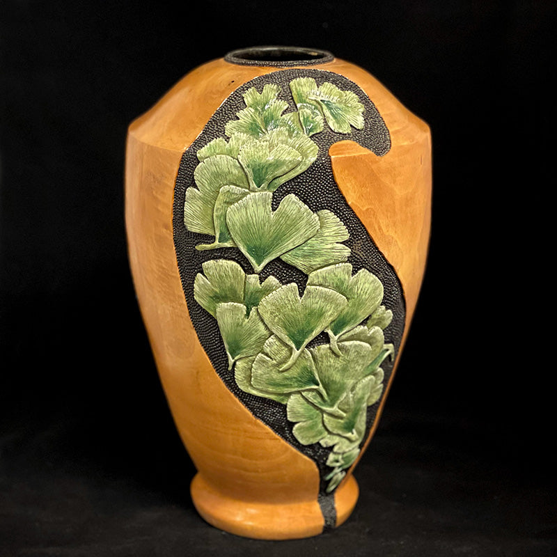 Ginko Leaf Vase