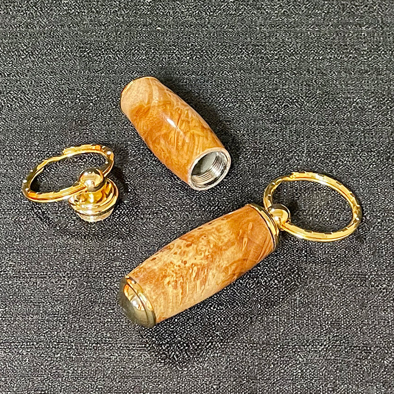 Pill Bottle Keychain