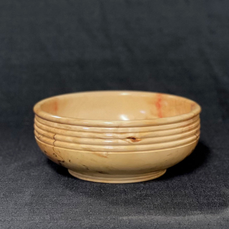 Boxelder Ribbed Bowl