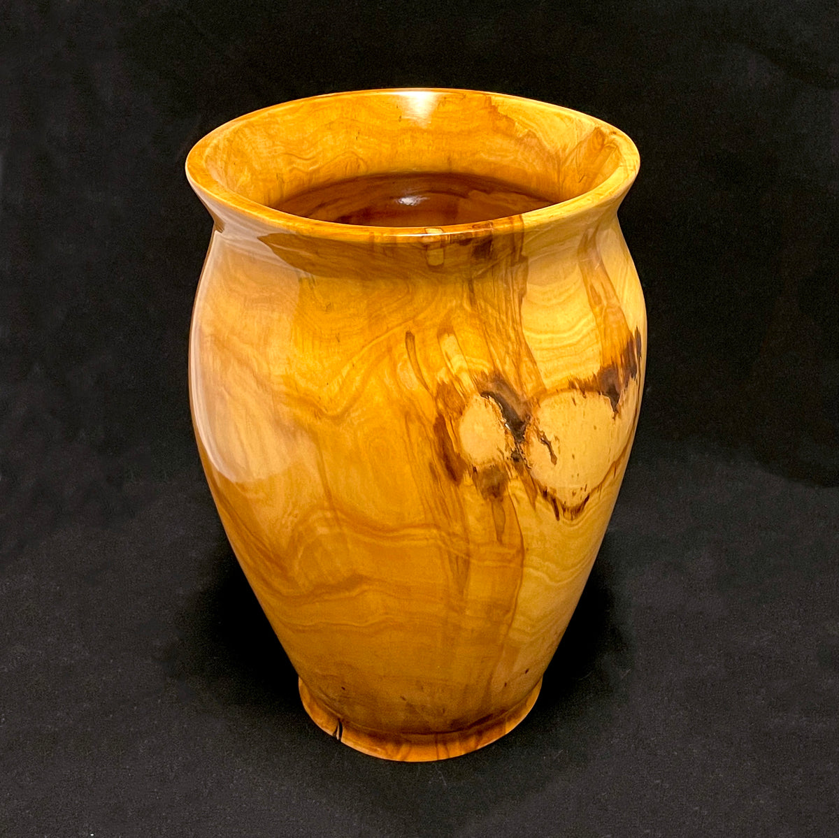 Highly-Figured Maple Vase